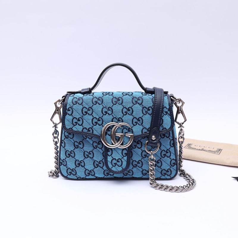 G*u*i top handle bags